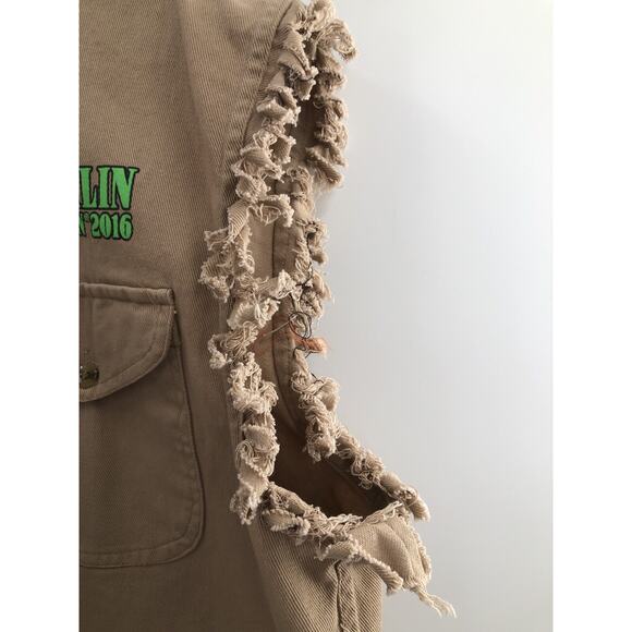 2016 Bike Week LAUGHLIN Dal-con Promotions 34th Anniversary Men's Vest Size 2XL - Picture 10 of 13